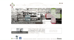 Desktop Screenshot of farmaciaciudadjardin.com